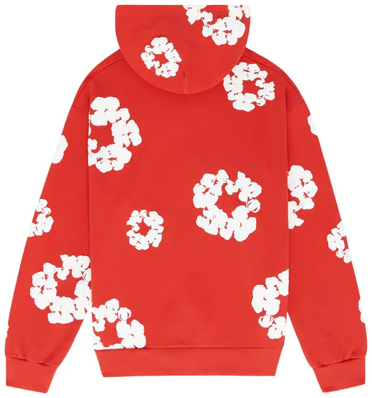 Denim Tears The Cotton Wreath Sweatshirt 'Red