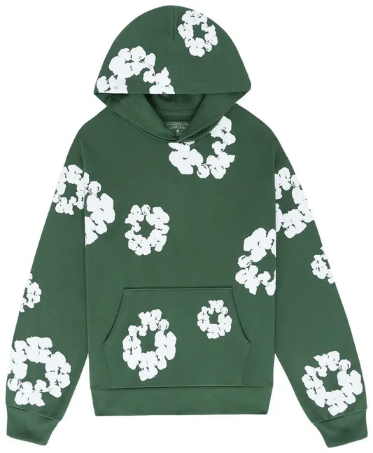 Denim Tears The Cotton Wreath Sweatshirt 'Green